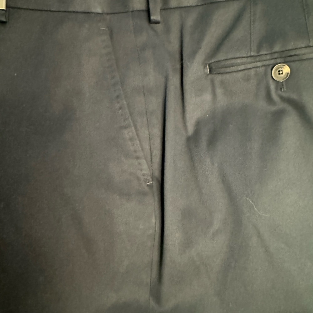 Salvatore Ferragamo Charcoal Trousers